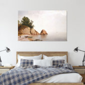 Beach at Beverly Canvas Afdruk (Insitu (Slaapkamer))