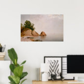 Beach at Beverly - John Kensett Fine Art Poster (Thuiskantoor)