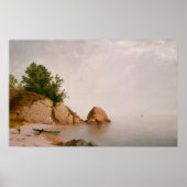 Beach at Beverly - John Kensett Fine Art Poster (Voorkant)
