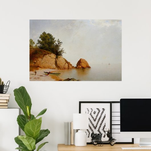 Beach at Beverly Poster (Thuiskantoor)