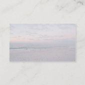 "Beach at Dawn"-Visitekaartje Visitekaartje (Achterkant)