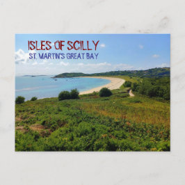 Beach at Great Bay, St. Martin's - Isles Of Scilly Briefkaart
