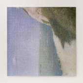 Beach at Honfleur van Georges Seurat,  kunst Legpuzzel (Verticaal)