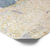 Beach at Honfleur van Georges Seurat,  kunst Poster (Hoek)