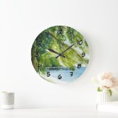 Beach at Manuel Antonio Backward Clock Grote Klok (Huis)