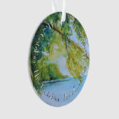 Beach at Manuel Antonio Costa Rica Ornament (voorkant)