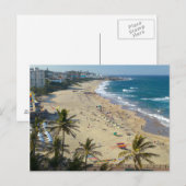 Beach at Margate, South Coast, Kwazulu-Natal Briefkaart (Voorkant / Achterkant)