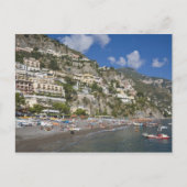 Beach at Positano, Campania, Italië Briefkaart (Voorkant)