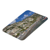 Beach at Positano, Campania, Italië Magneet (Linkerzijde)