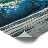 Beach At Sunset Poster (Hoek)