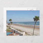 Beach at the Gulf Shores Alabama Briefkaart (Voorkant / Achterkant)