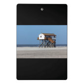 Beach at the North Zee, Sankt Peter Ording Mini Klembord (Achterkant)