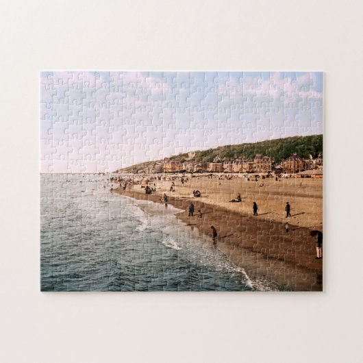 Beach At Trouville Normandy France Legpuzzel (Horizontaal)