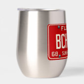 Beach Babe 1969 | Retro Red Florida License Plate (Rechts)