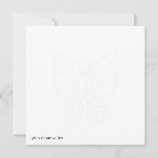 Beach Babe Badpak Model Mode Illustratie Kaart (Achterkant)