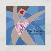 Beach Babe Badpak Model Visitekaartje (Voorkant)