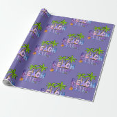 Beach Babe Cadeaupapier (Uitgerold)