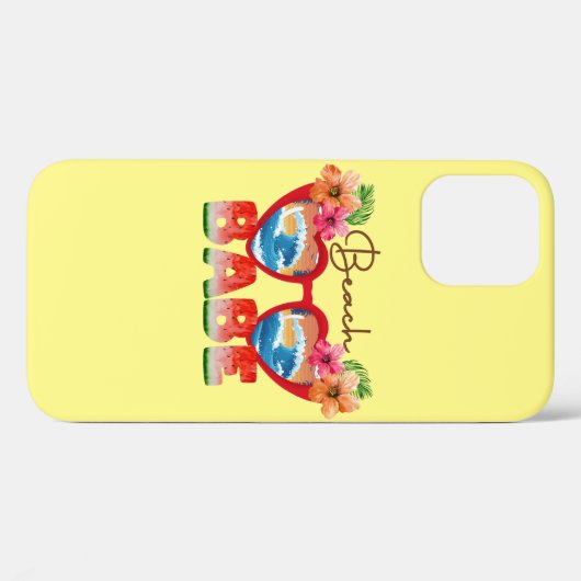 Beach Babe Case-Mate iPhone Case (Achterkant (horizontaal))