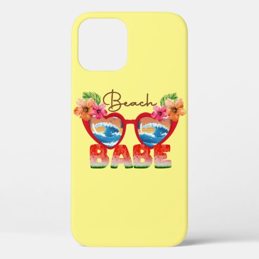 Beach Babe Case-Mate iPhone Case (Achterkant)