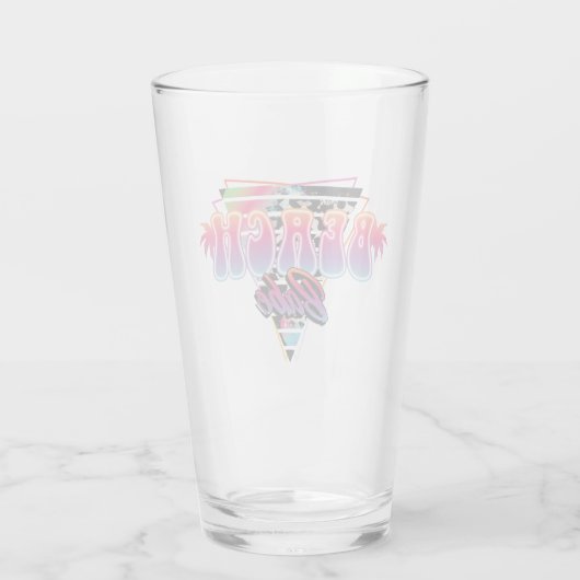 Beach Babe Glas (Achterkant)