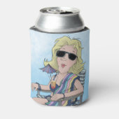 Beach Babe Koelbox Blikjeskoeler (Blikje Achterkant)