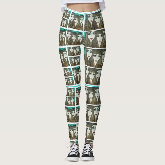 Beach Babe Leggings (Voorkant)