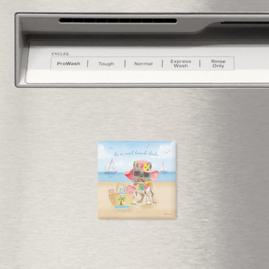 Beach Babe Magneet (Insitu (Vaatwasser))