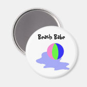 Beach Babe Magneet (Voorkant / Achterkant)