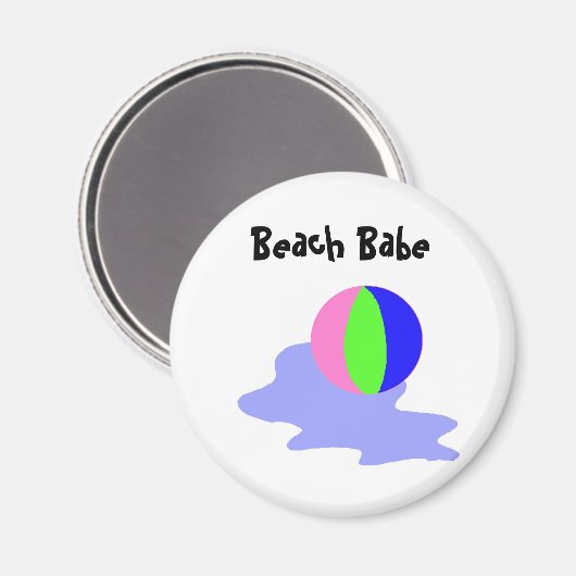 Beach Babe Magneet (Voorkant / Achterkant)