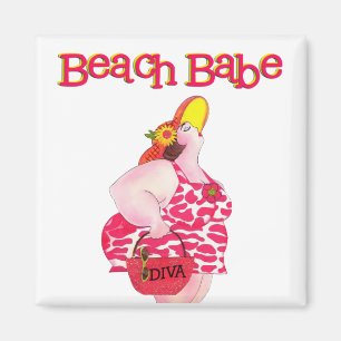 Beach Babe magnet
