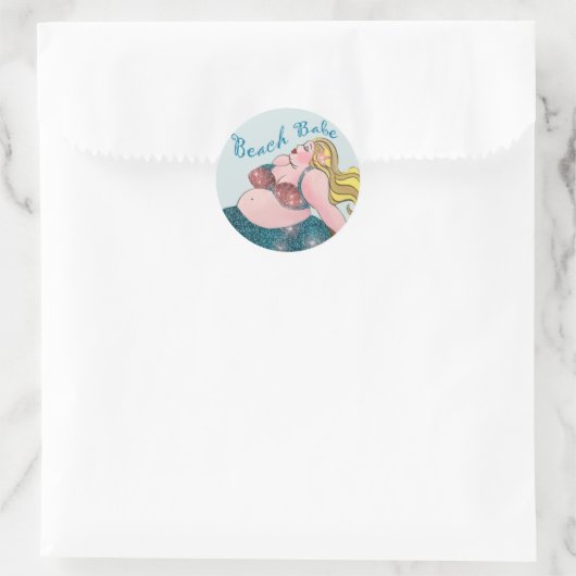 Beach Babe Mermaid stickers (Tas)