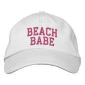 Beach babe pet roze (Voorkant)