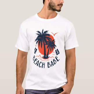 Beach babe t-shirt