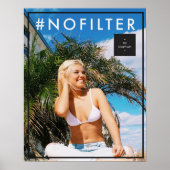 Beach Babe Tanning Poster (Voorkant)