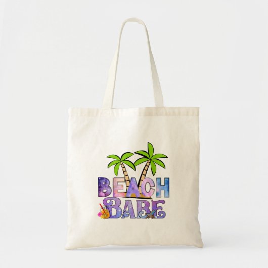 Beach Babe Tote Bag (Voorkant)
