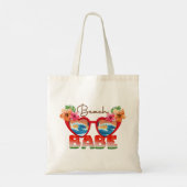 Beach Babe Tote Bag (Achterkant)