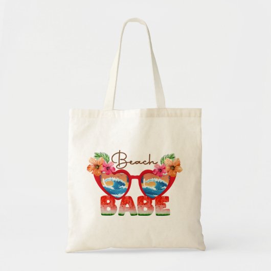 Beach Babe Tote Bag (Voorkant)