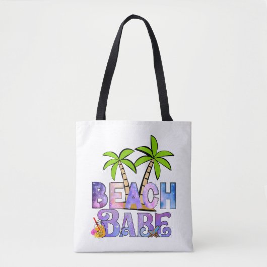 Beach Babe Tote Bag (Voorkant)