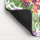 Beach Babe Tropical Flowers Muismat (Hoek)