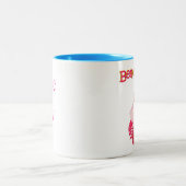 Beach Babe Tweekleurige Koffiemok (Center)