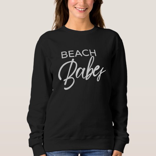 Beach Babes Bachelorette Party Bridal Party Matchi Trui (Voorkant)