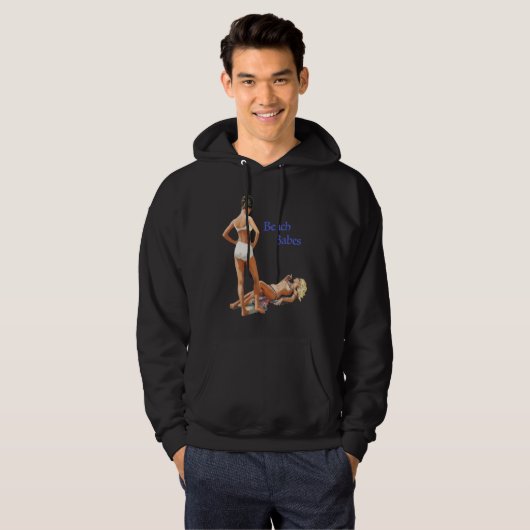 Beach Babes Hoodie (Voorkant volledig)