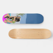 Beach Babes Skateboard (Horizontaal)