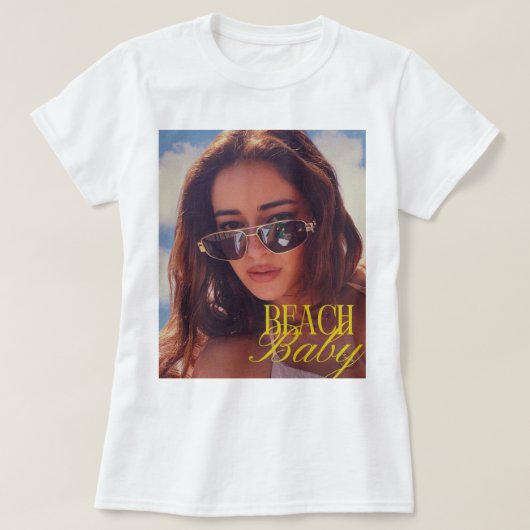 Beach Baby (Ananya Panday) T-shirt (Design voorkant)