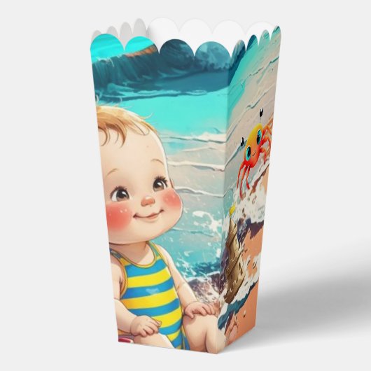 Beach Baby Bedankdoosjes (Voorkant)
