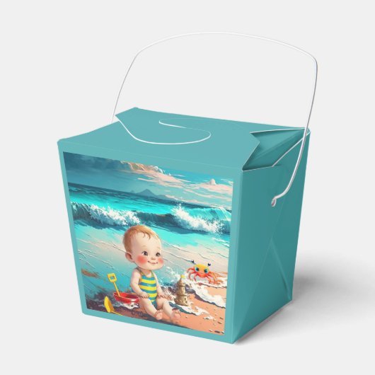 Beach Baby Bedankdoosjes (Voorkant Zijde)