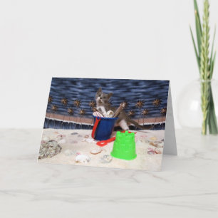 Beach Baby Bob Wenskaart Kaart