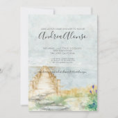 Beach Baby Nautical Baby shower Invitation Kaart (Voorkant)