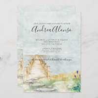 Beach Baby Nautical Baby shower Invitation