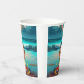 Beach Baby Papieren Bekers (Rechts)
